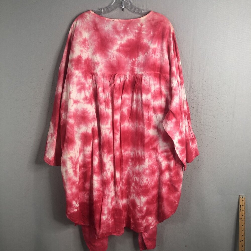 The African Village Frock Womens One Size Tie Dye Hippie Artsy Boho Set NEW - Picture 4 of 16